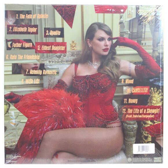 Taylor Swift "The Life Of A Showgirl" Show Business Edition Golden Vinyl - Picture 4 of 6